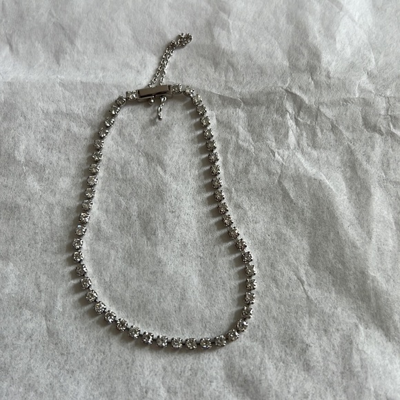 Platinum and Diamond “Tennis” Bracelet - Picture 7 of 10